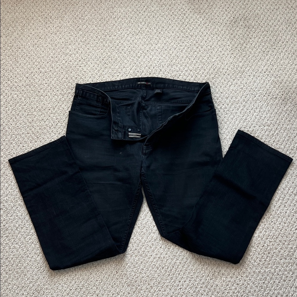 John Varvatos Men's Black Bowery Jeans - size 36